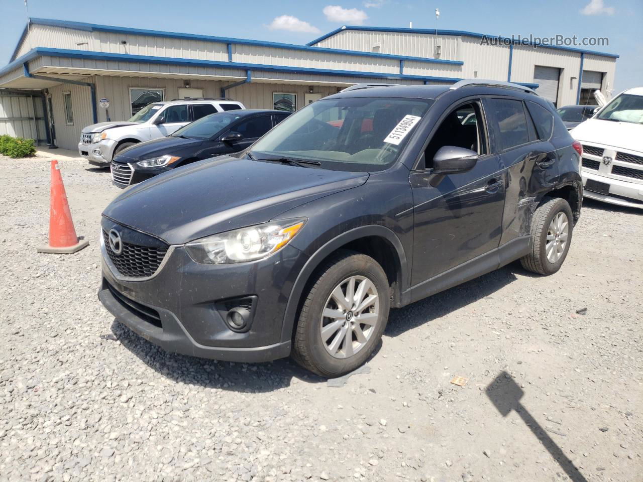 2015 Mazda Cx-5 Touring Gray vin: JM3KE2CY1F0483828