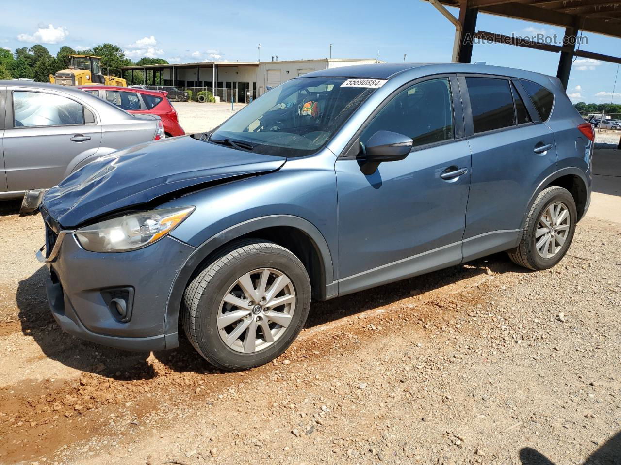 2015 Mazda Cx-5 Touring Blue vin: JM3KE2CY1F0529092