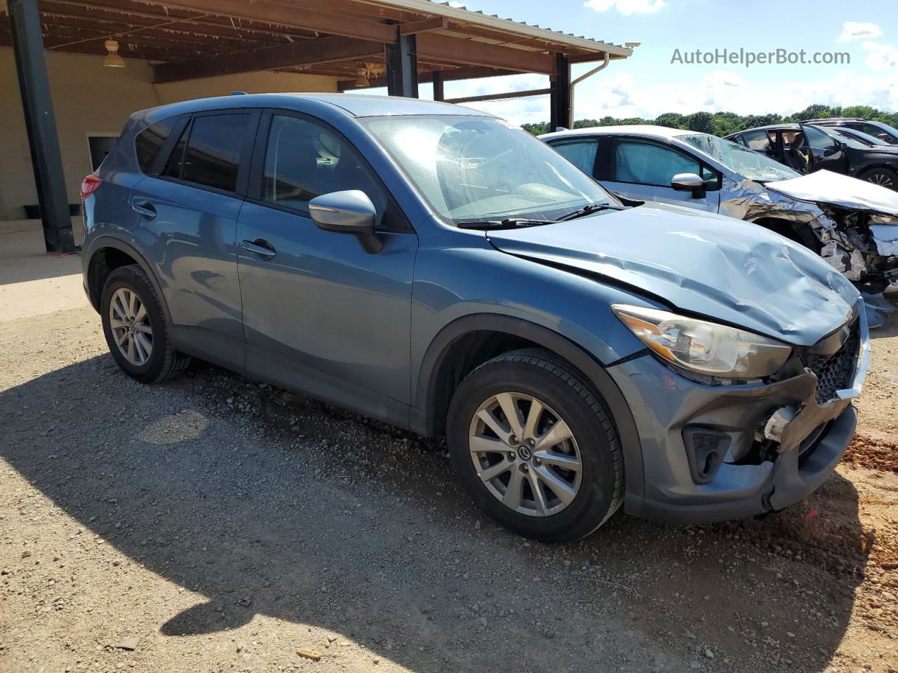 2015 Mazda Cx-5 Touring Blue vin: JM3KE2CY1F0529092