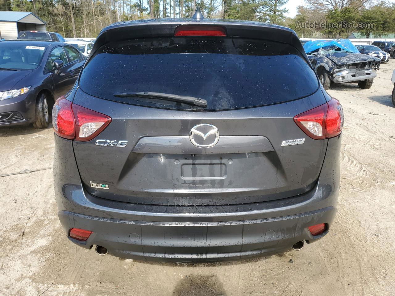 2015 Mazda Cx-5 Touring Charcoal vin: JM3KE2CY2F0447582