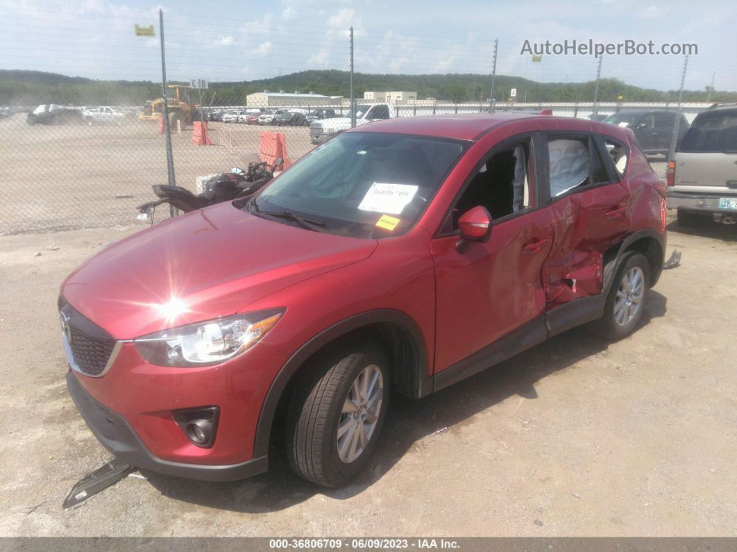 2015 Mazda Cx-5 Touring Burgundy vin: JM3KE2CY2F0476435