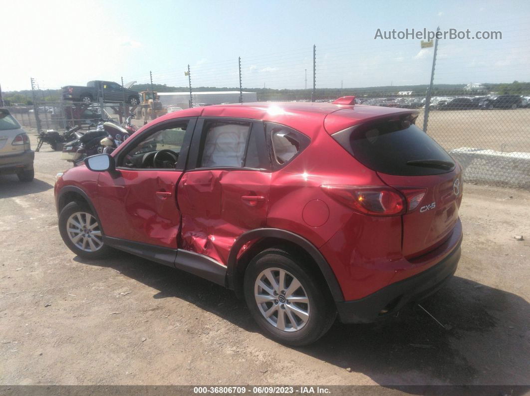 2015 Mazda Cx-5 Touring Burgundy vin: JM3KE2CY2F0476435