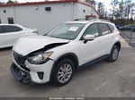 2015 Mazda Cx-5 Touring White vin: JM3KE2CY2F0540442