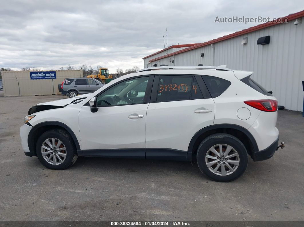 2015 Mazda Cx-5 Touring White vin: JM3KE2CY2F0540442