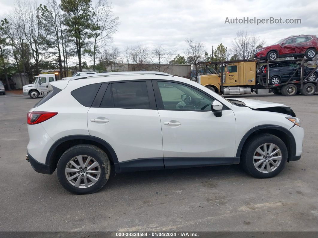 2015 Mazda Cx-5 Touring White vin: JM3KE2CY2F0540442