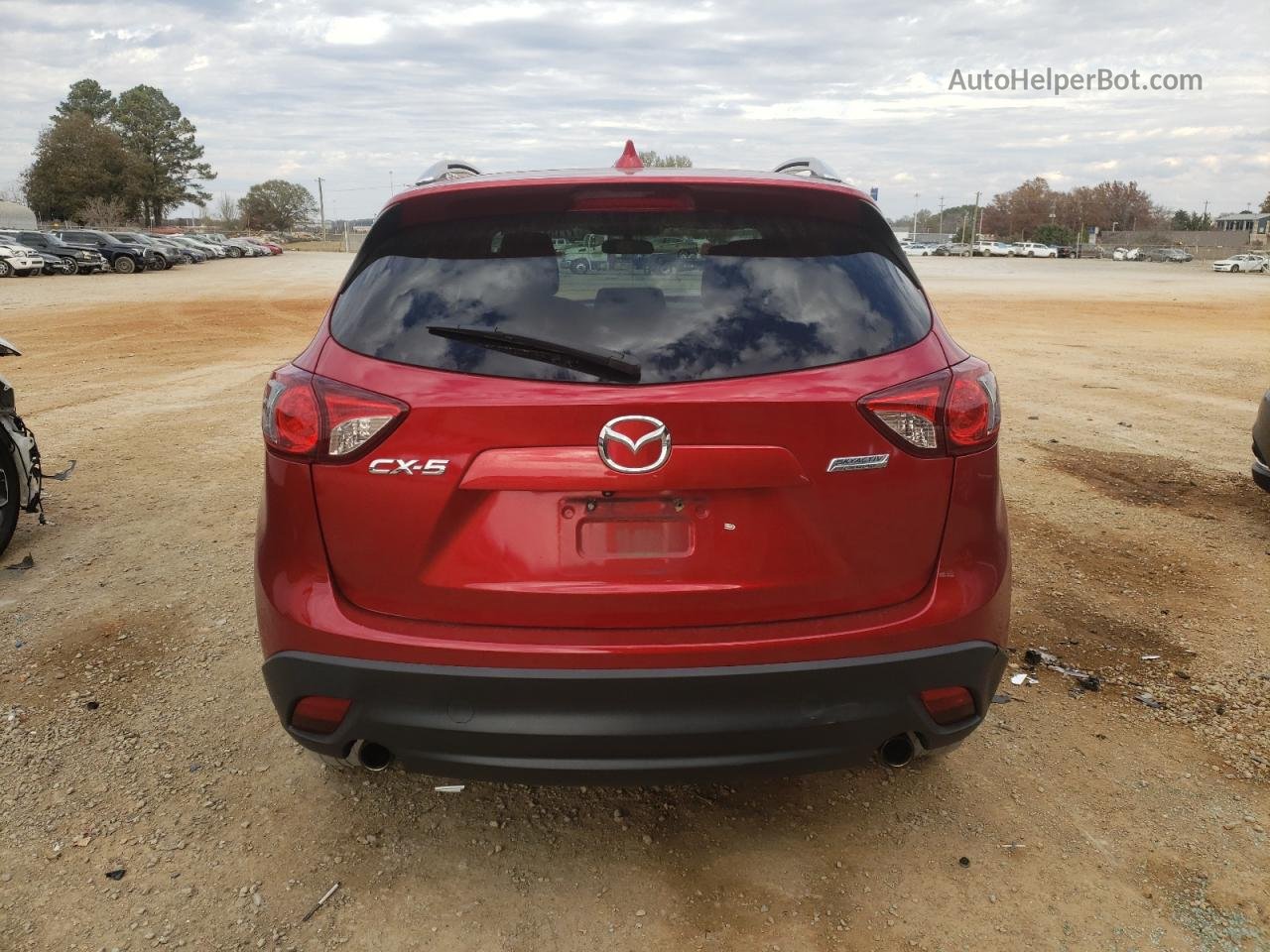 2015 Mazda Cx-5 Touring Красный vin: JM3KE2CY3F0451592