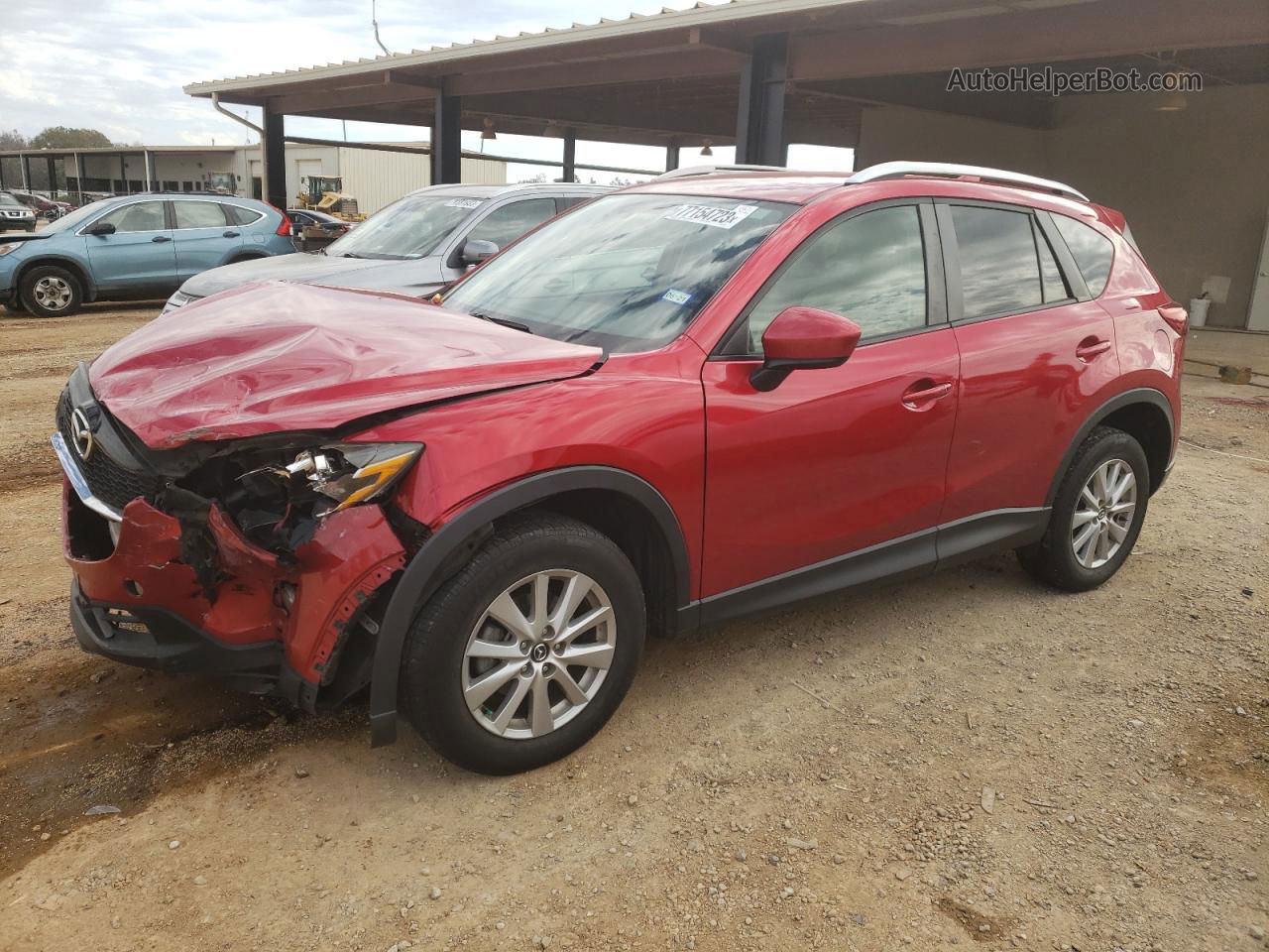 2015 Mazda Cx-5 Touring Red vin: JM3KE2CY3F0451592