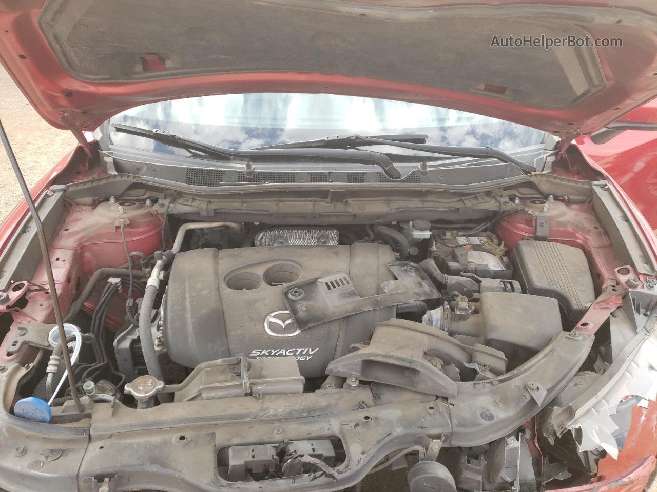 2015 Mazda Cx-5 Touring Red vin: JM3KE2CY3F0451592