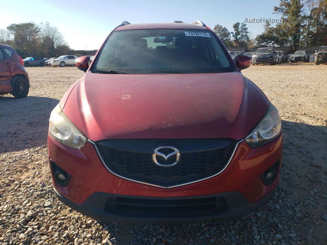 2015 Mazda Cx-5 Touring Red vin: JM3KE2CY3F0483958