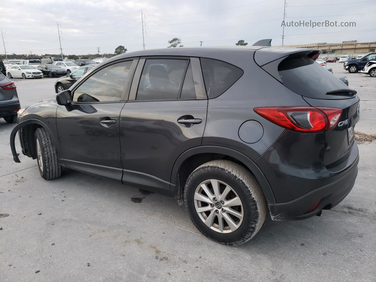 2015 Mazda Cx-5 Touring Gray vin: JM3KE2CY3F0505912