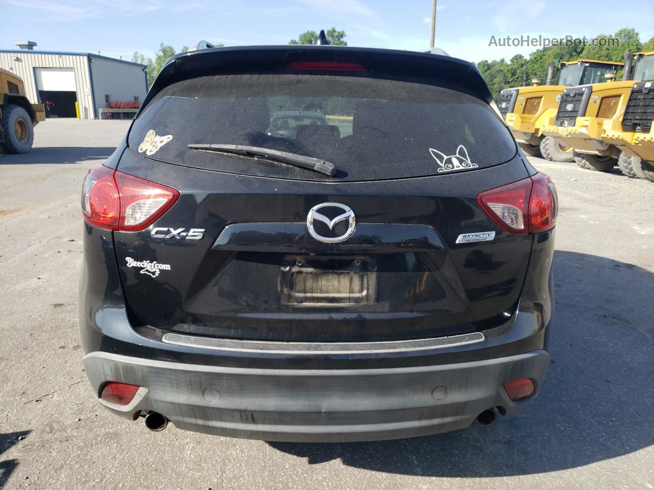 2015 Mazda Cx-5 Touring Charcoal vin: JM3KE2CY3F0537405