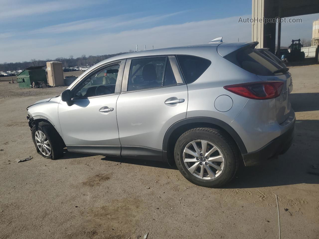 2016 Mazda Cx-5 Touring Silver vin: JM3KE2CY3G0616705