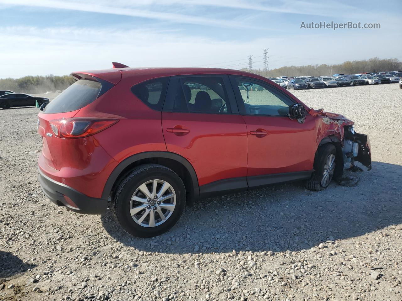 2016 Mazda Cx-5 Touring Красный vin: JM3KE2CY3G0745513