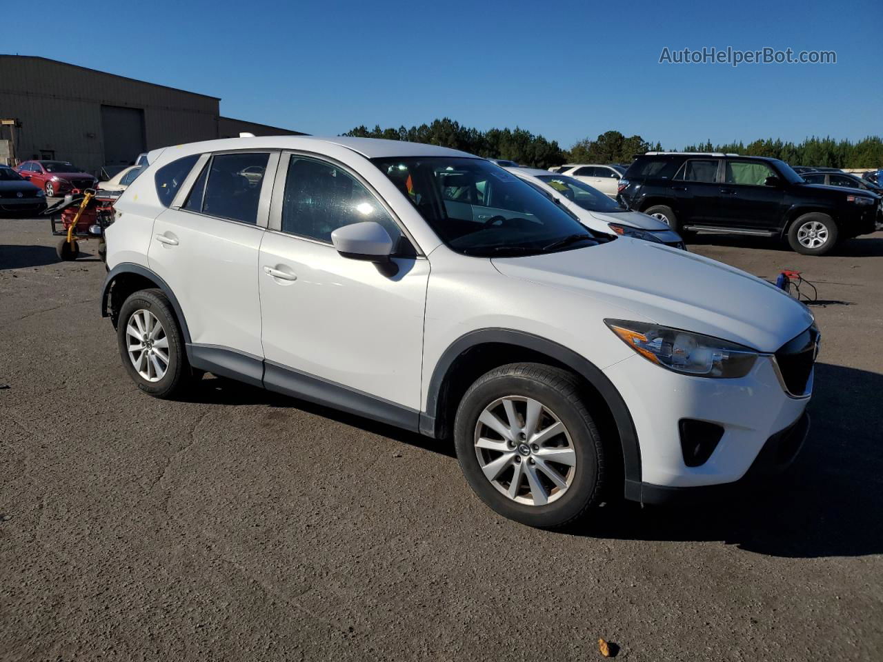 2015 Mazda Cx-5 Touring Белый vin: JM3KE2CY4F0431223