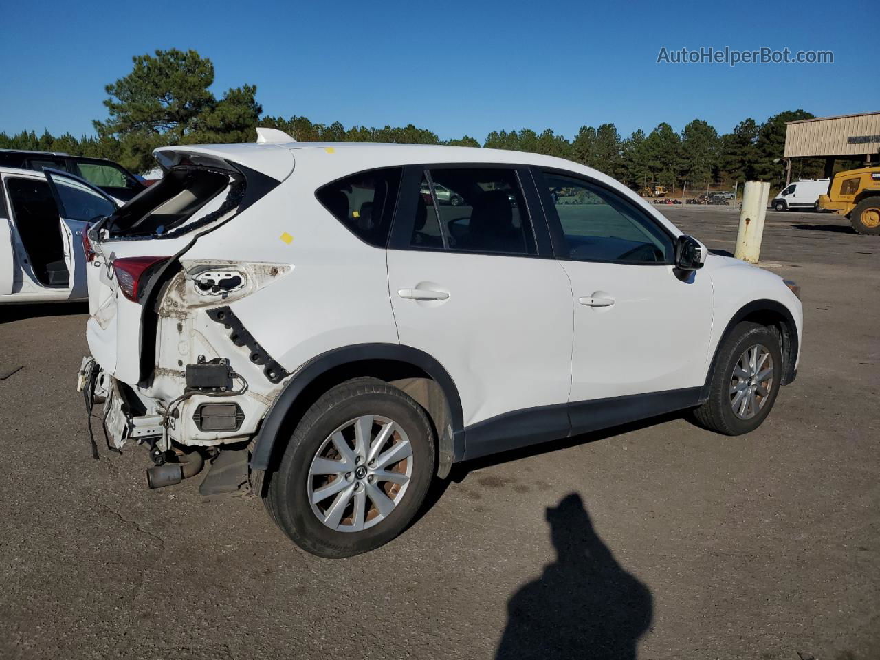 2015 Mazda Cx-5 Touring Белый vin: JM3KE2CY4F0431223