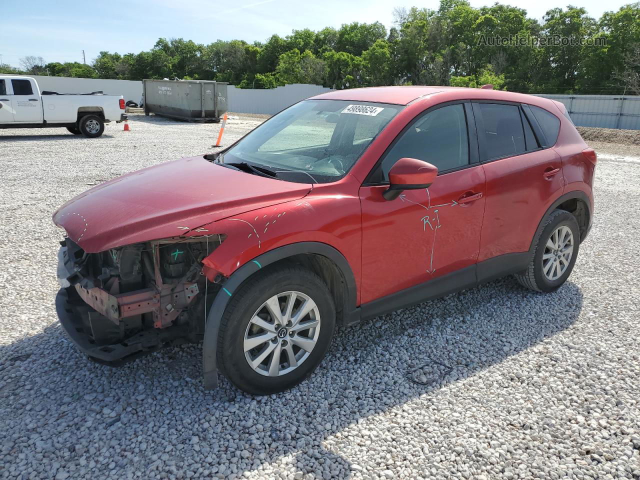 2015 Mazda Cx-5 Touring Red vin: JM3KE2CY4F0436647