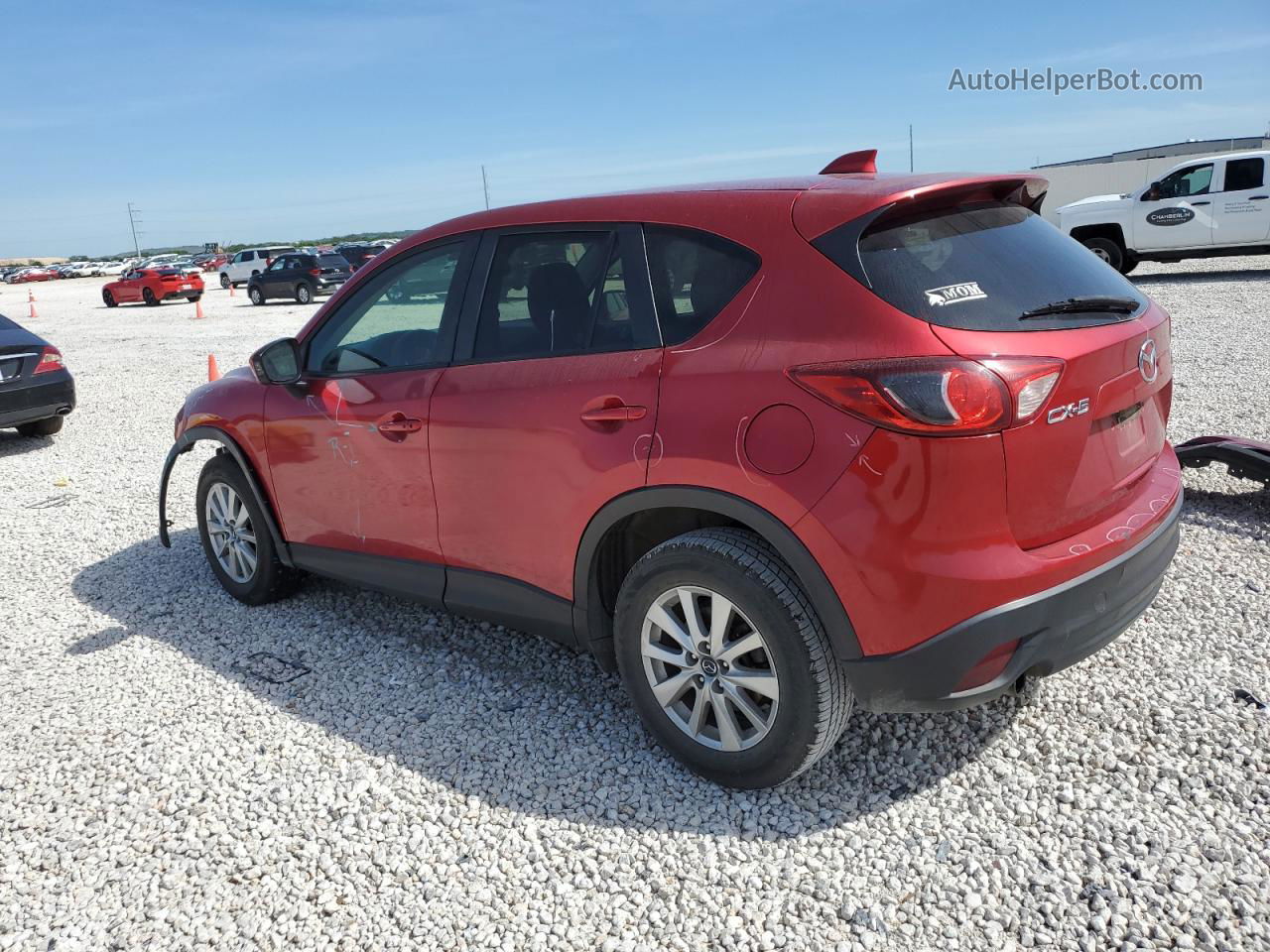 2015 Mazda Cx-5 Touring Красный vin: JM3KE2CY4F0436647