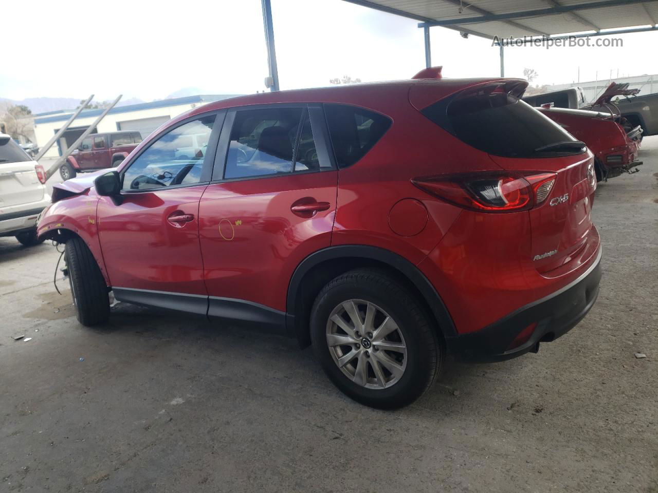 2015 Mazda Cx-5 Touring Red vin: JM3KE2CY4F0544668