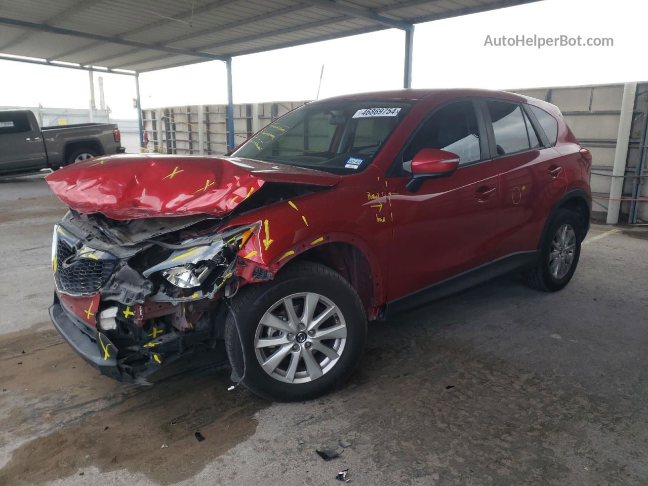 2015 Mazda Cx-5 Touring Red vin: JM3KE2CY4F0544668