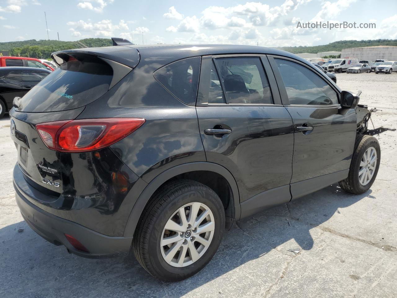 2015 Mazda Cx-5 Touring Black vin: JM3KE2CY5F0443400