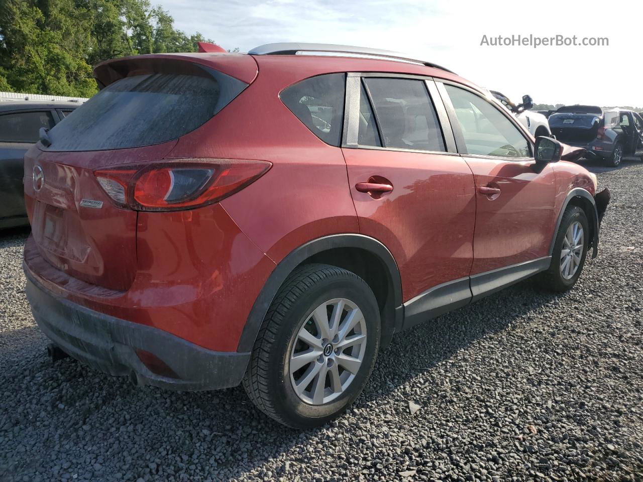 2015 Mazda Cx-5 Touring Red vin: JM3KE2CY5F0459791