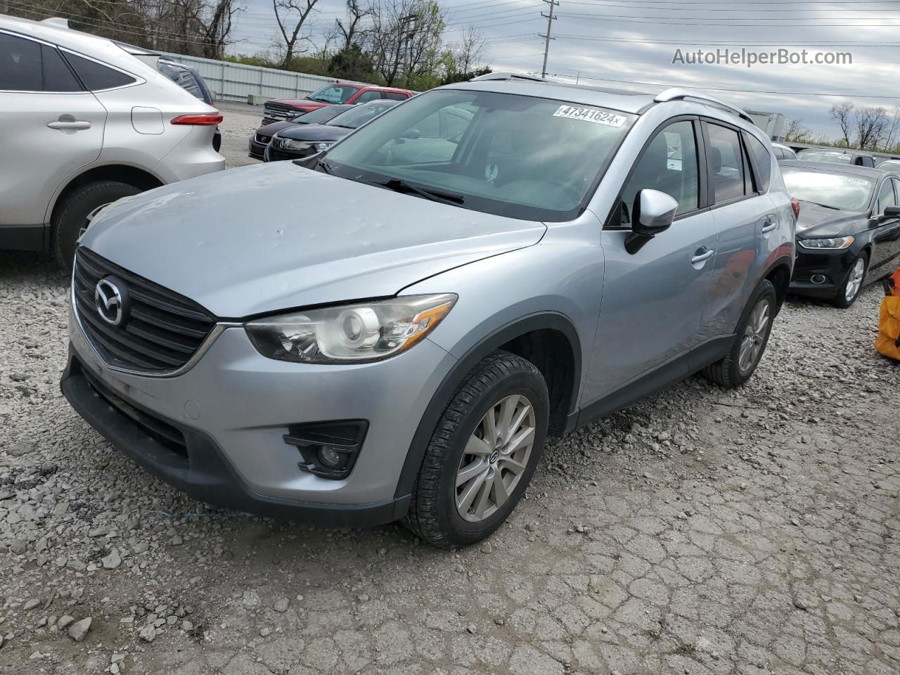 2016 Mazda Cx-5 Touring Серебряный vin: JM3KE2CY5G0641119