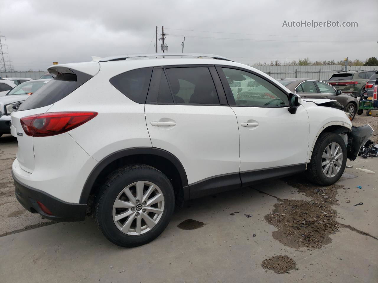 2016 Mazda Cx-5 Touring Белый vin: JM3KE2CY5G0665193