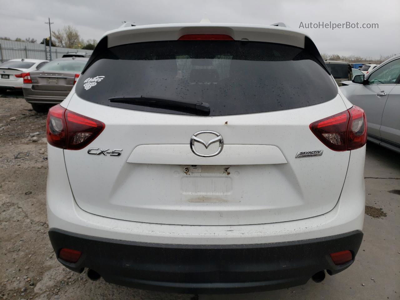 2016 Mazda Cx-5 Touring Белый vin: JM3KE2CY5G0665193