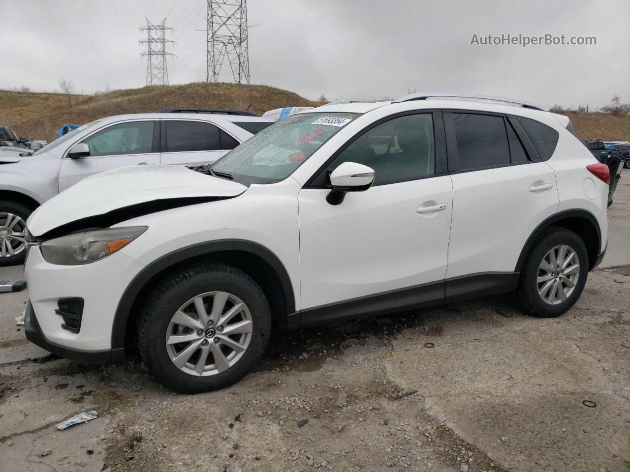 2016 Mazda Cx-5 Touring Белый vin: JM3KE2CY5G0665193