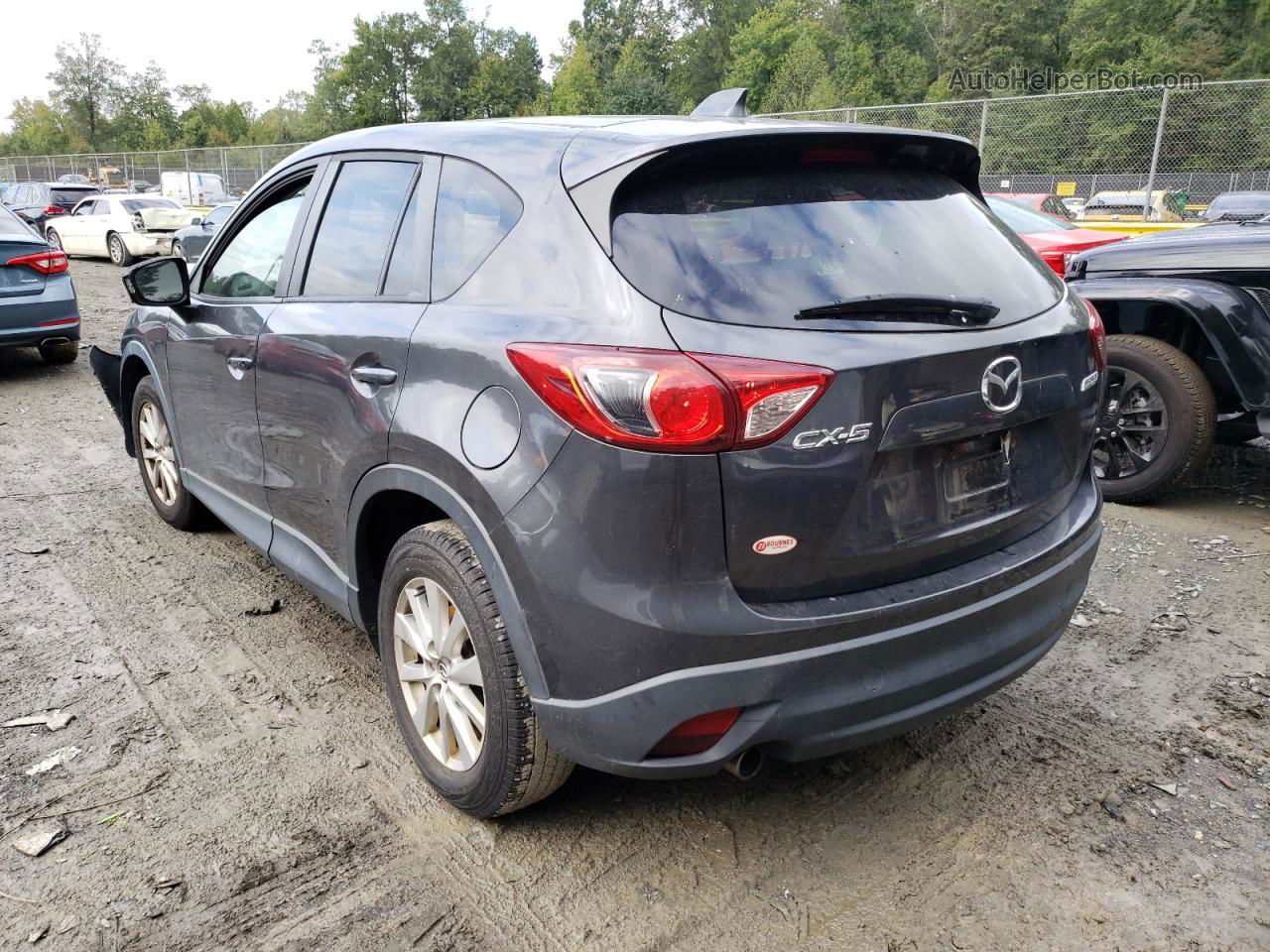 2015 Mazda Cx-5 Touring Gray vin: JM3KE2CY6F0440358