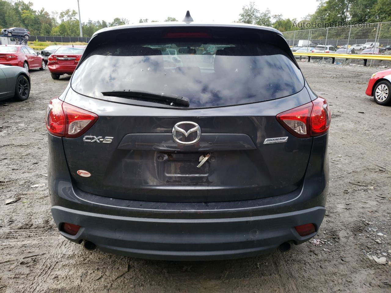 2015 Mazda Cx-5 Touring Gray vin: JM3KE2CY6F0440358