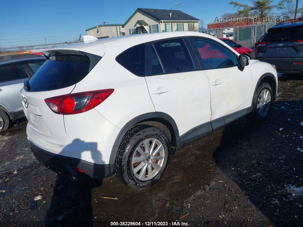 2015 Mazda Cx-5 Touring White vin: JM3KE2CY6F0473893