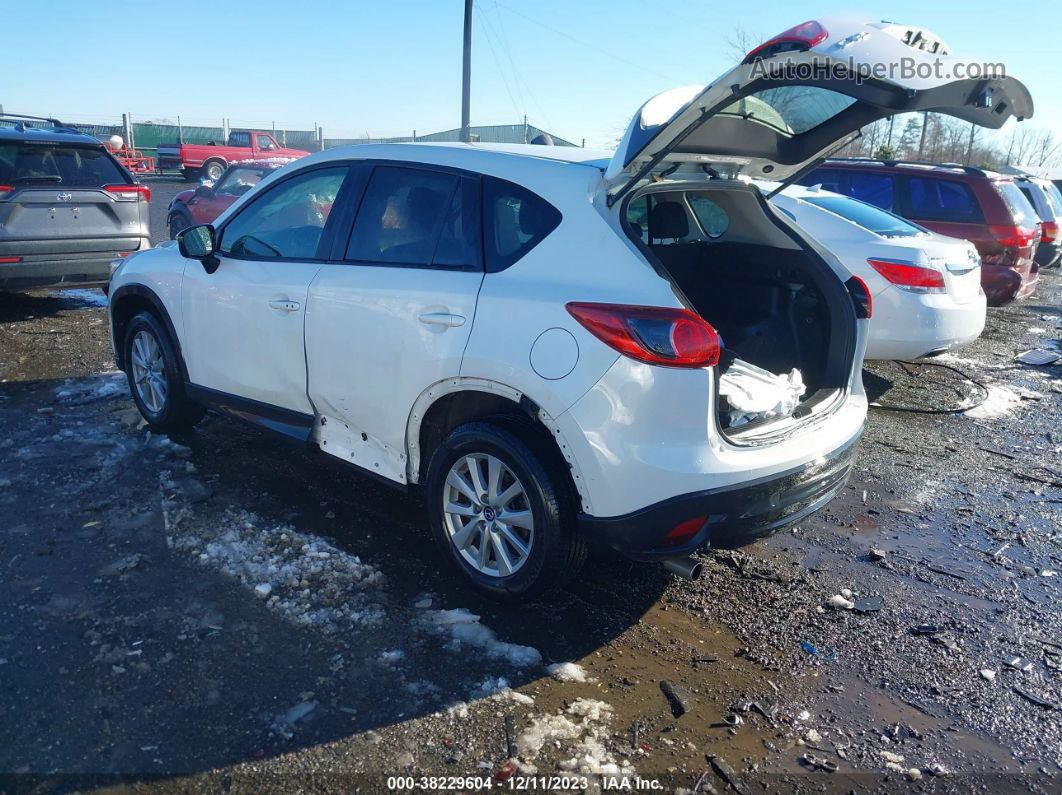 2015 Mazda Cx-5 Touring White vin: JM3KE2CY6F0473893