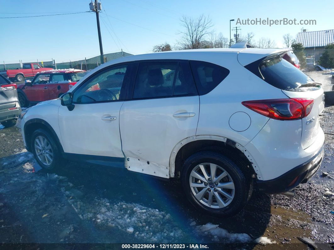 2015 Mazda Cx-5 Touring White vin: JM3KE2CY6F0473893