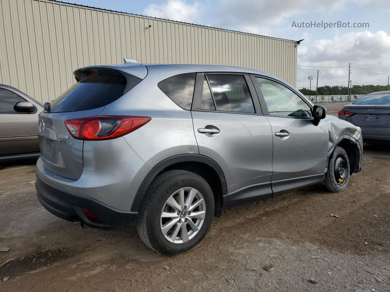 2015 Mazda Cx-5 Touring Gray vin: JM3KE2CY6F0504155