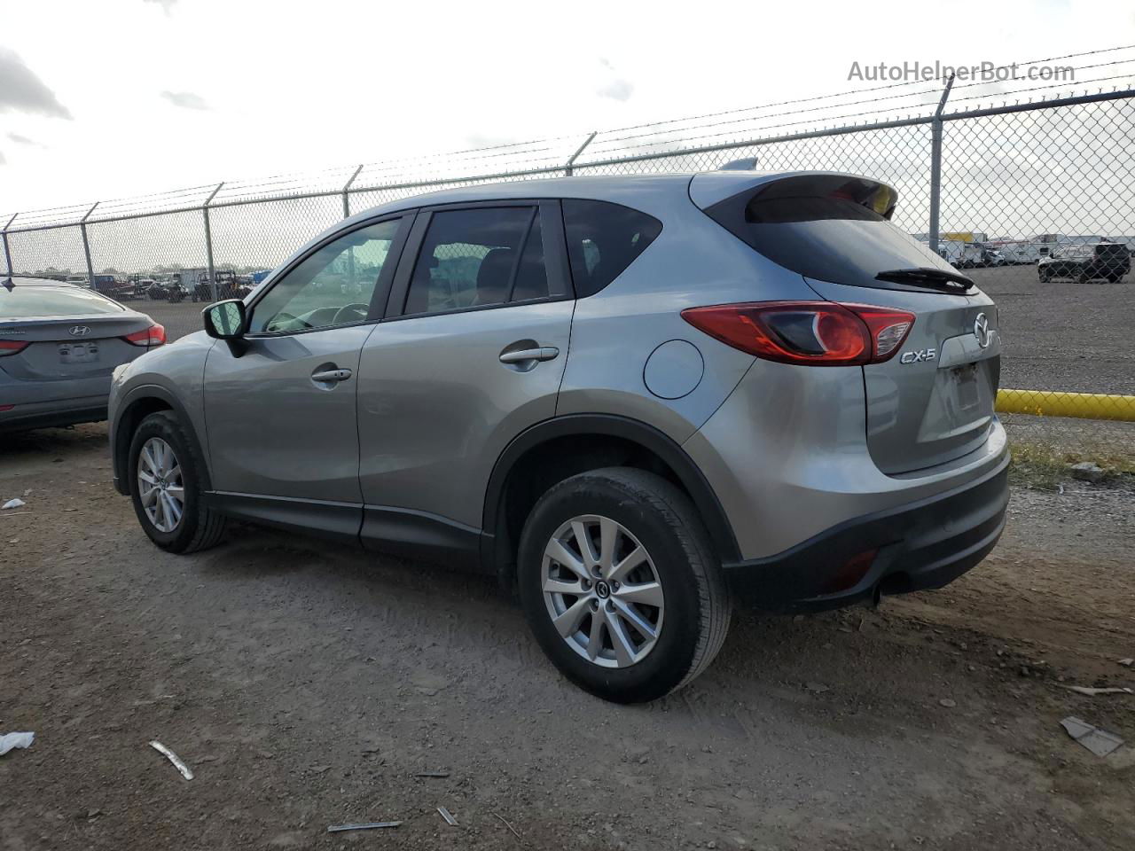 2015 Mazda Cx-5 Touring Gray vin: JM3KE2CY6F0504155