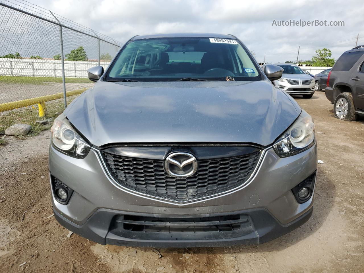 2015 Mazda Cx-5 Touring Gray vin: JM3KE2CY6F0504155