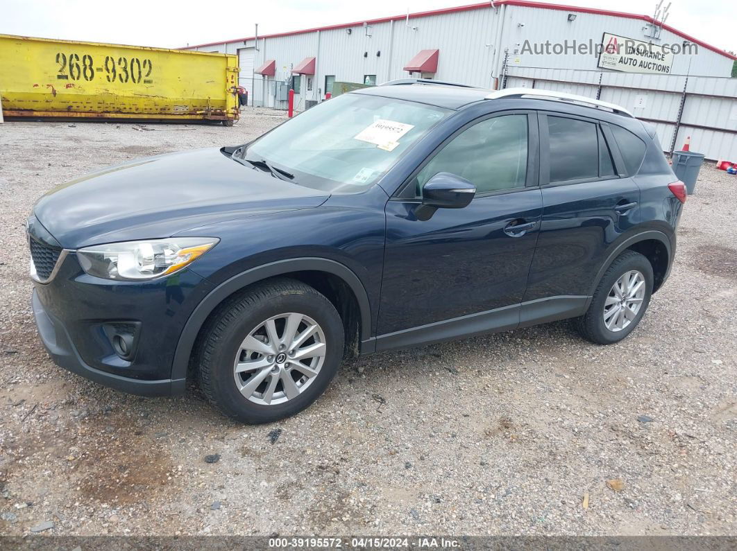 2015 Mazda Cx-5 Touring Dark Blue vin: JM3KE2CY6F0540900