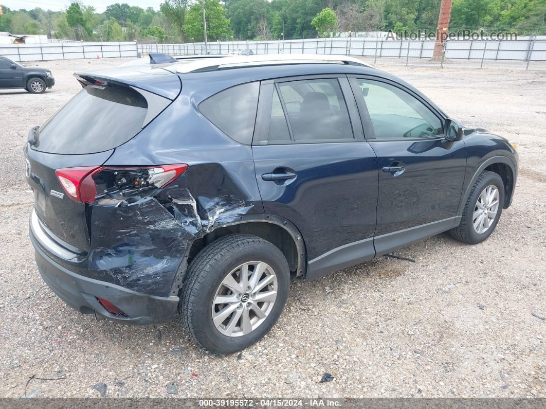 2015 Mazda Cx-5 Touring Dark Blue vin: JM3KE2CY6F0540900