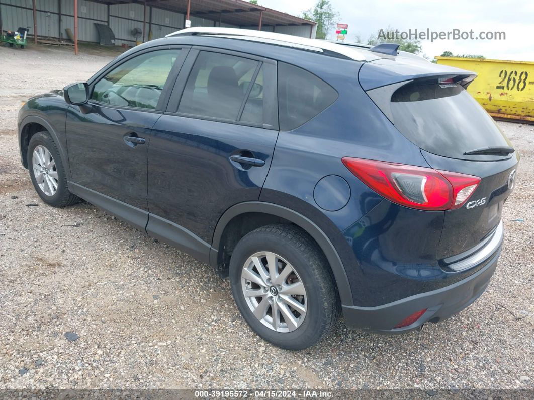 2015 Mazda Cx-5 Touring Dark Blue vin: JM3KE2CY6F0540900