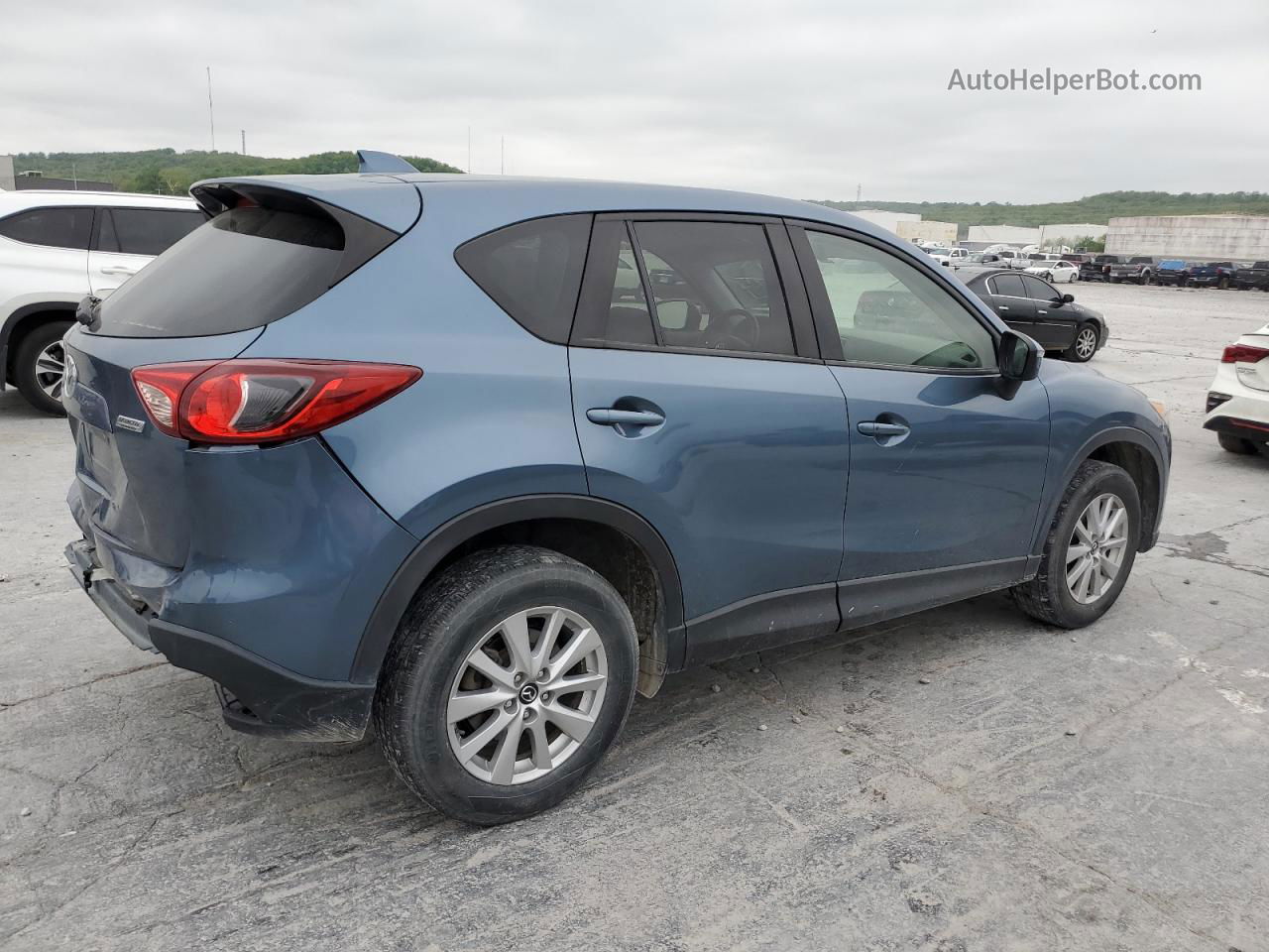 2015 Mazda Cx-5 Touring Синий vin: JM3KE2CY6F0544963