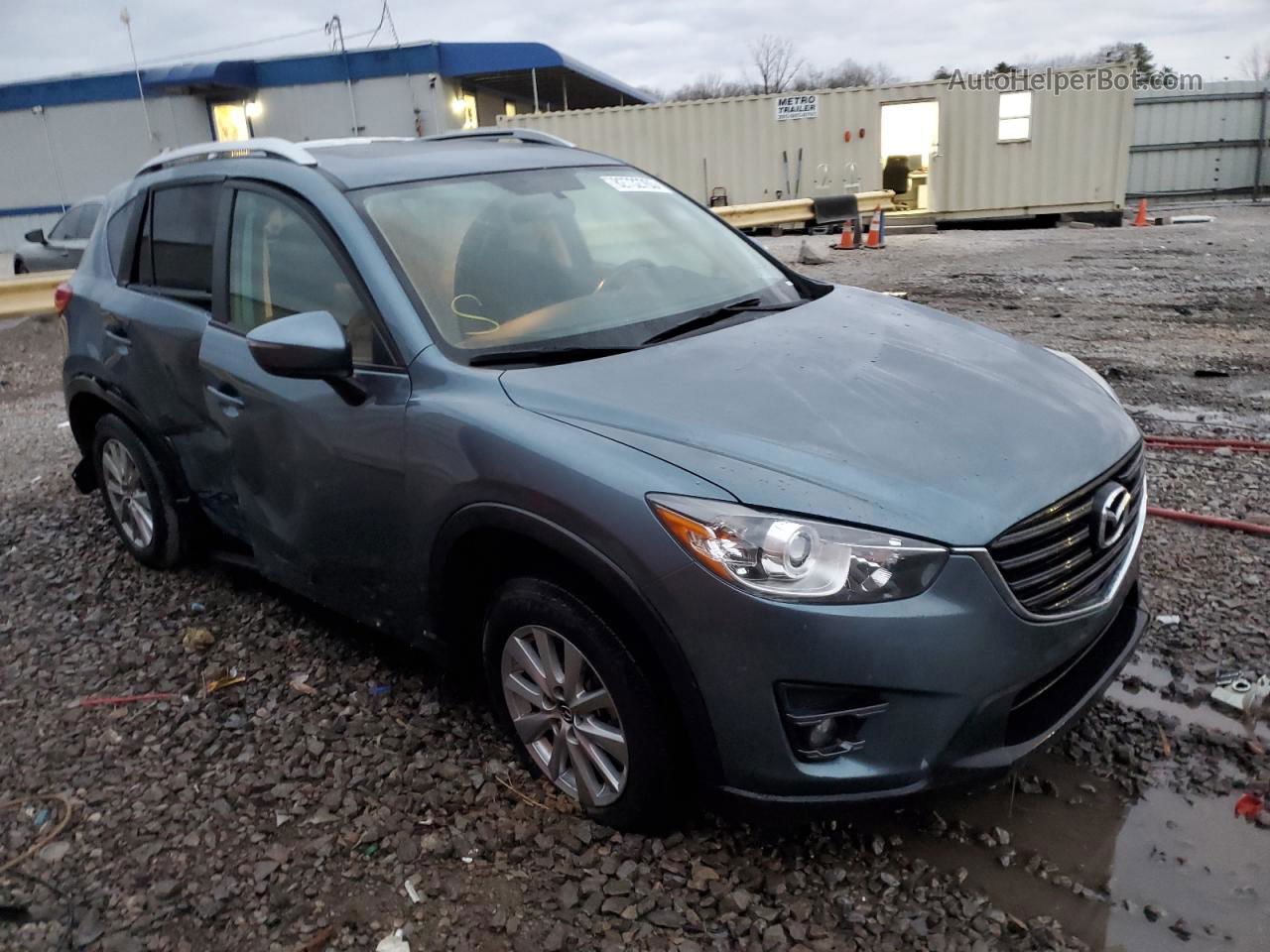 2016 Mazda Cx-5 Touring Синий vin: JM3KE2CY6G0895714