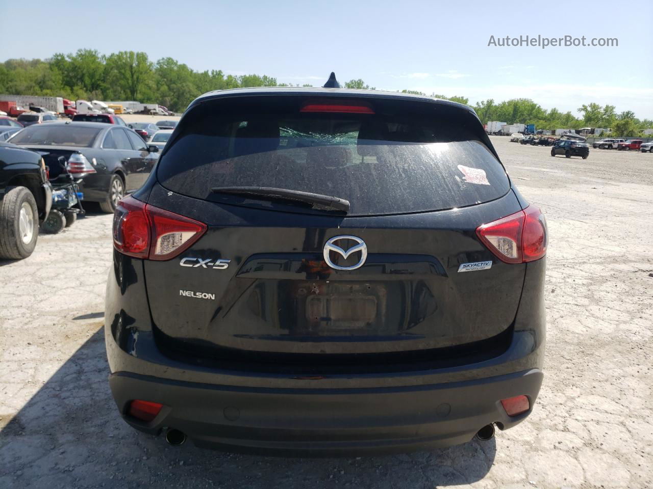 2015 Mazda Cx-5 Touring Черный vin: JM3KE2CY7F0433130