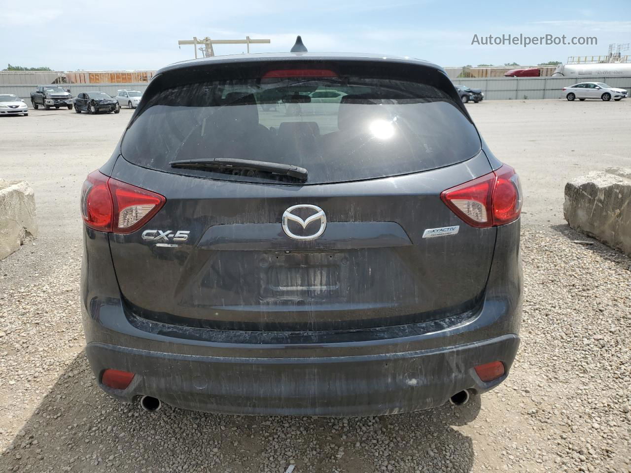 2015 Mazda Cx-5 Touring Black vin: JM3KE2CY7F0433564