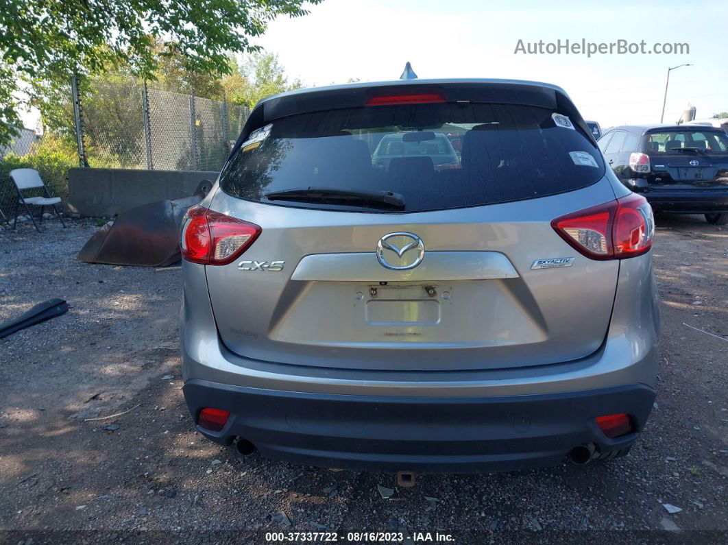 2015 Mazda Cx-5 Touring Silver vin: JM3KE2CY7F0458402