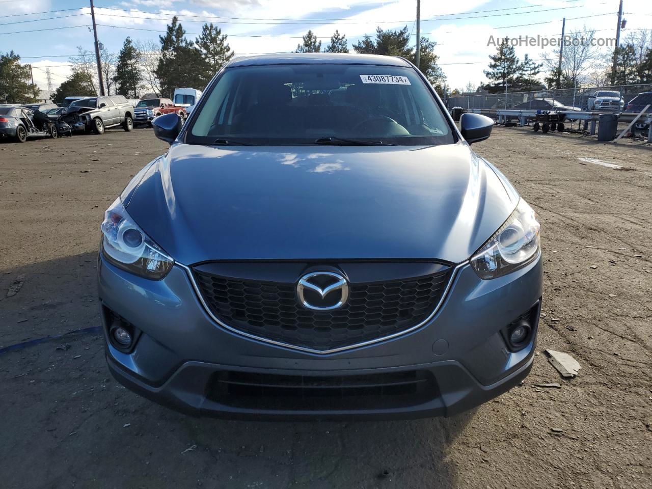 2015 Mazda Cx-5 Touring Blue vin: JM3KE2CY7F0505167