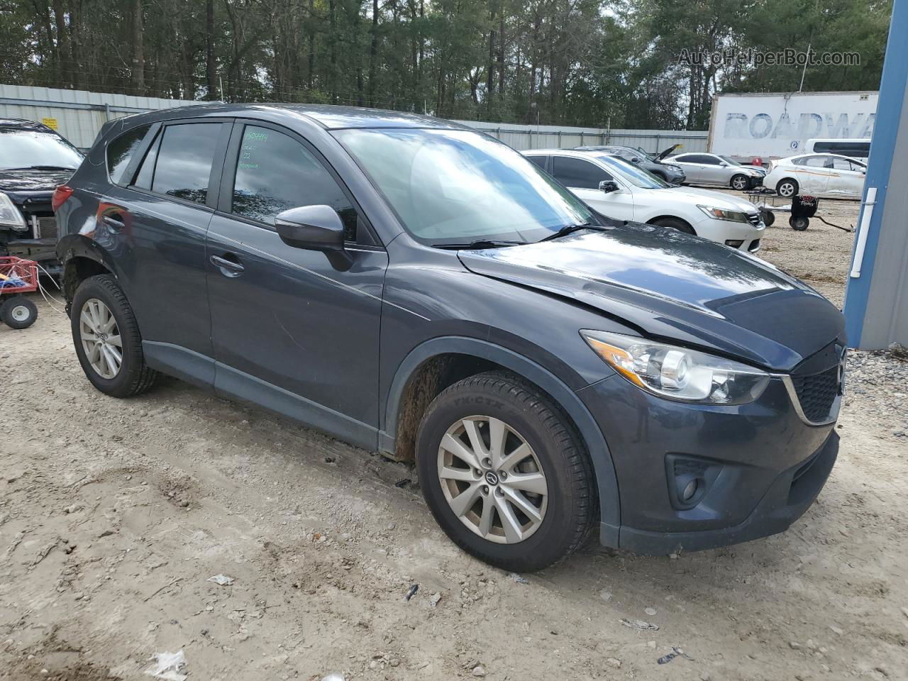 2015 Mazda Cx-5 Touring Gray vin: JM3KE2CY7F0510532