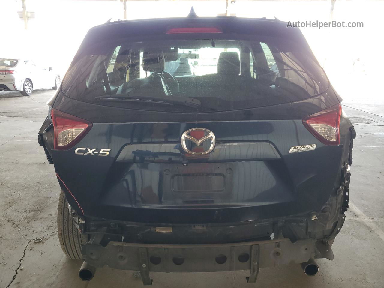 2015 Mazda Cx-5 Touring Синий vin: JM3KE2CY7F0510739