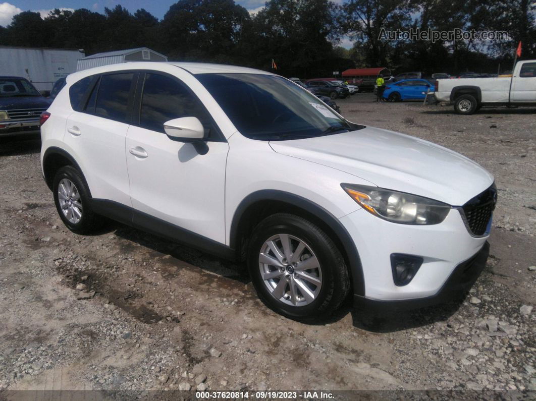 2015 Mazda Cx-5 Touring White vin: JM3KE2CY7F0520865