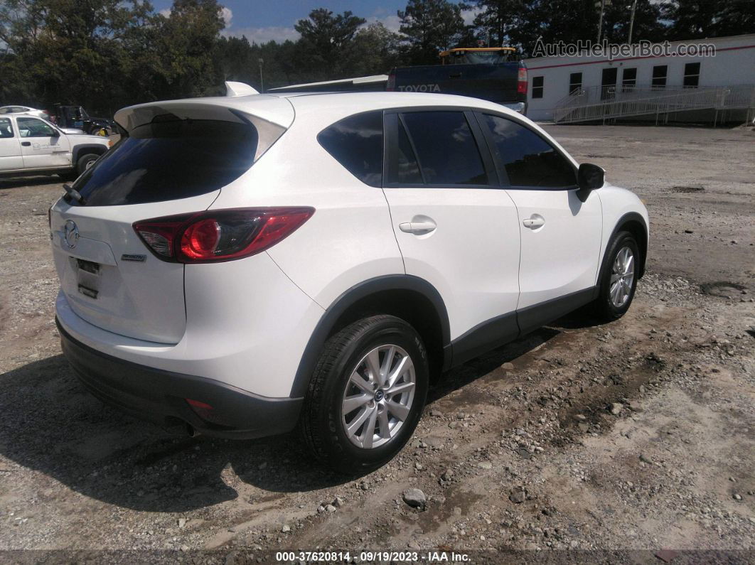 2015 Mazda Cx-5 Touring White vin: JM3KE2CY7F0520865